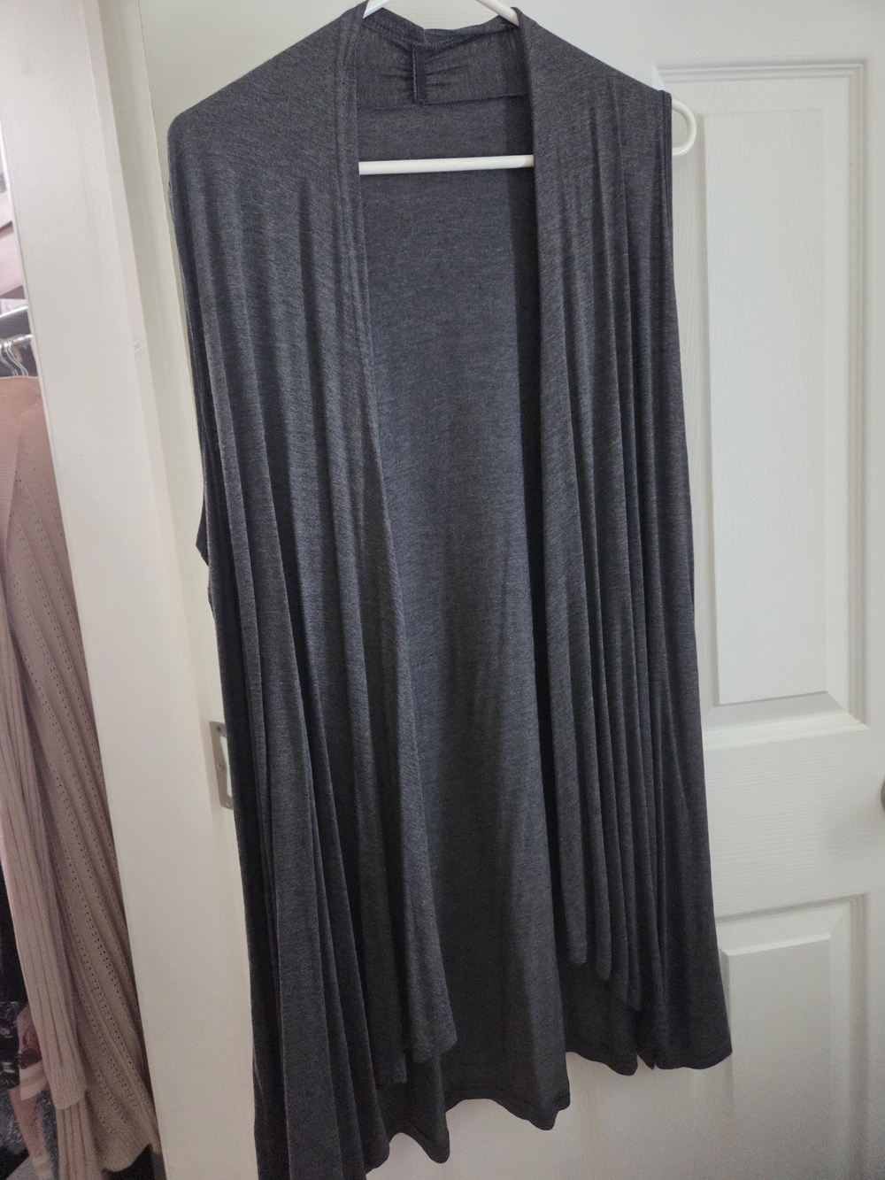 Women's Dark Gray Draped Skirt